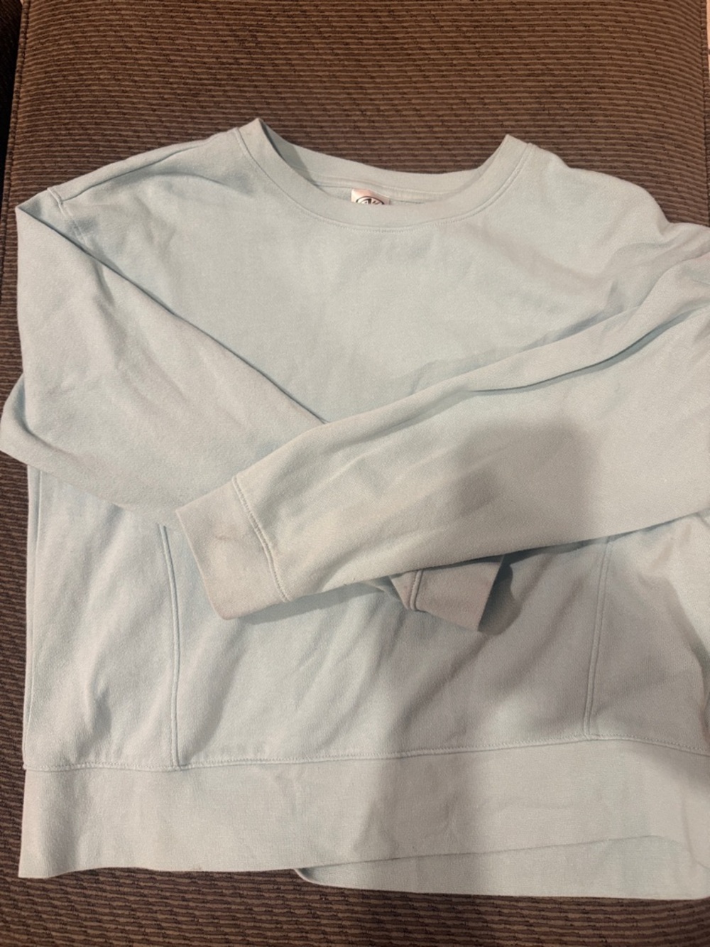 Athletic Works Light Blue Pullover Sweatshirt